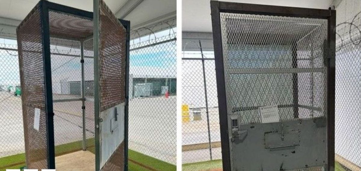 Alligator Alcatraz detainees kept in cramped metal cages, DHS watchdog finds