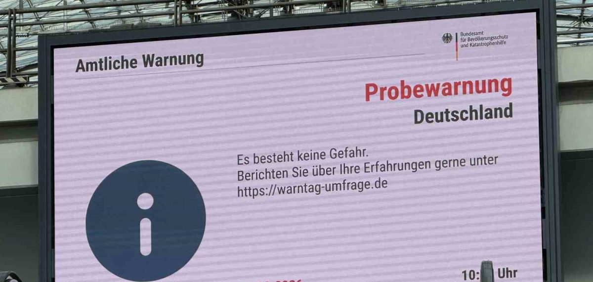 Almanya’da Ulusal Uyarı Günü tatbikatı yapıldı, cep telefonlarına test mesajı gönderildi