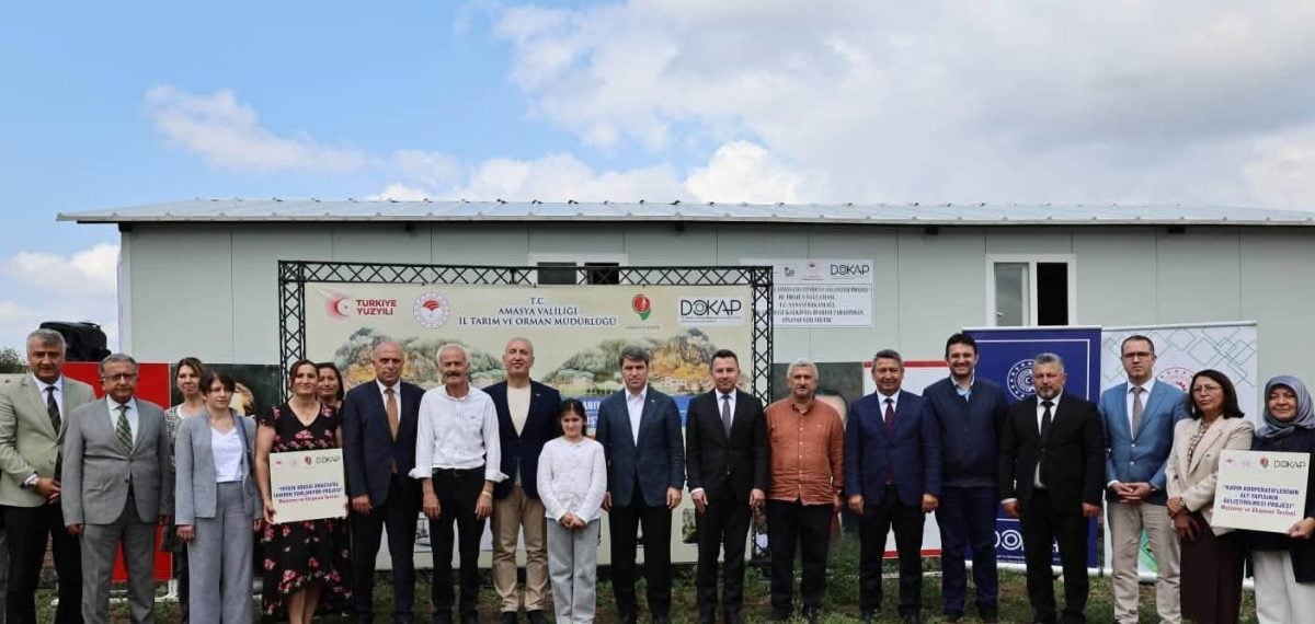 Amasya’da ipek böcekçiliği DOKAP hibesiyle yeniden canlandırıldı