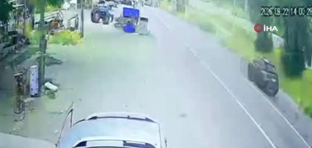 Antalya Aksu’da kamyonun önünde sürüklenen motosiklet sürücüsü yaşamını yitirdi