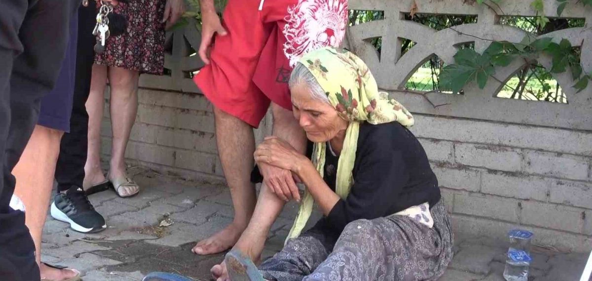 Antalya’da gecekondu yangını korkuttu, anne oğlunu sağ sağlim buldu