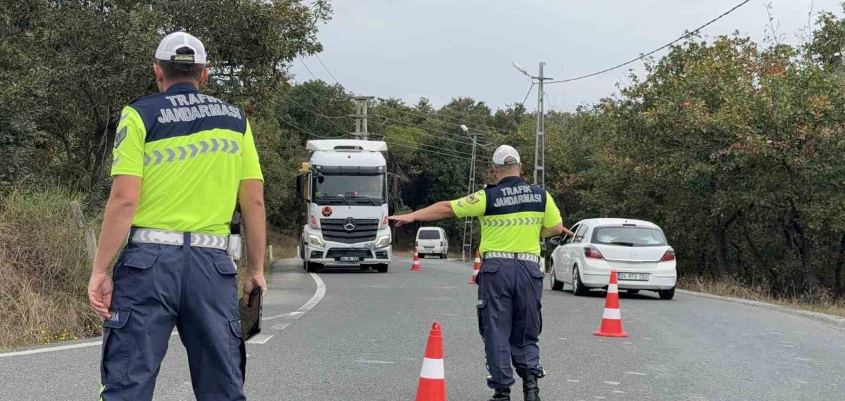 Arnavutköy Fatih’te hafriyat kamyonlarına dron ve ekipli denetim