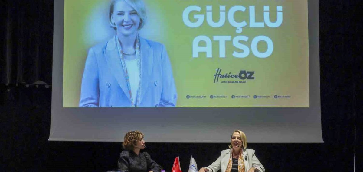 ATSO başkan adayı Hatice Öz: Dijital dönüşüm ve yapay zekâ önceliğimiz
