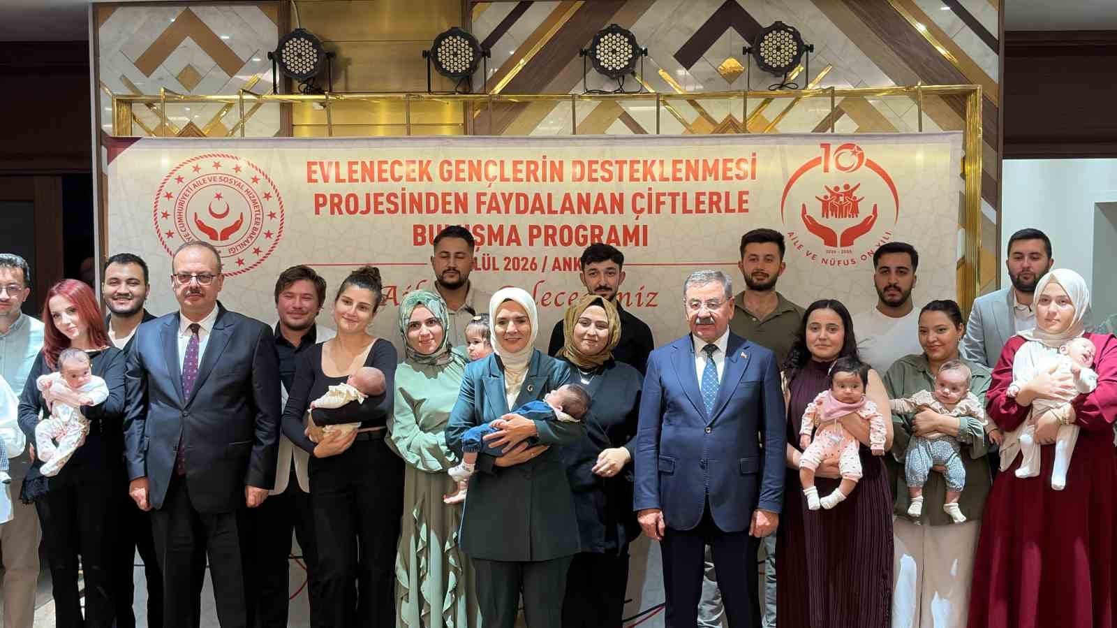 Bakan Göktaş: Evlenecek gençlere destek ve Aile-Gençlik Fonu uygulaması yaygınlaştırıldı