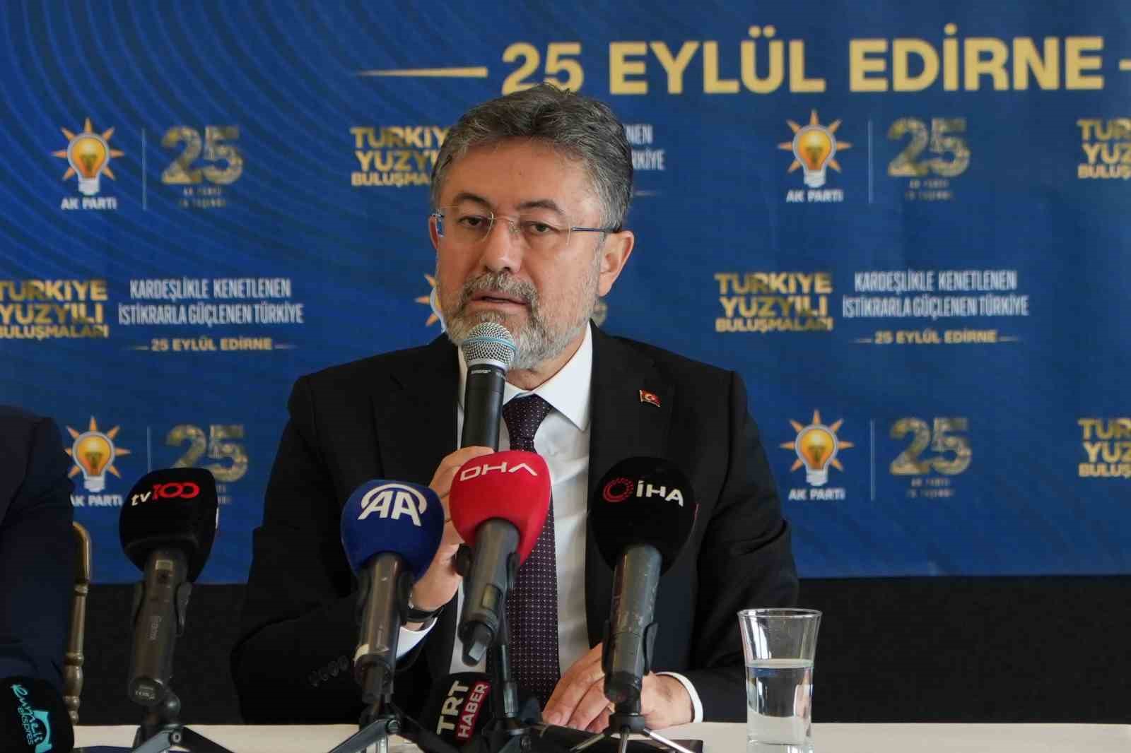 Bakan Yumaklı: Schengen vizesiyle ilgili görüşmeler sürüyor, Ticaret Bakanlığı takipte