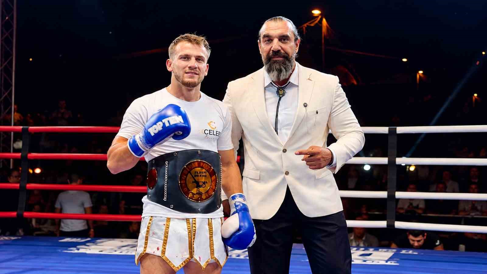Balıkesirli Ömer Faruk Yavaş, LOCA Fight Club 75 kg şampiyonluğu için ringe çıkacak