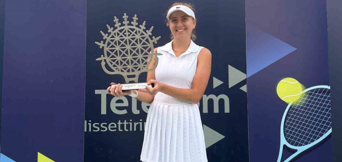 Berfu Cengiz Ankara Open’da ilk WTA 125 şampiyonluğunu kazandı