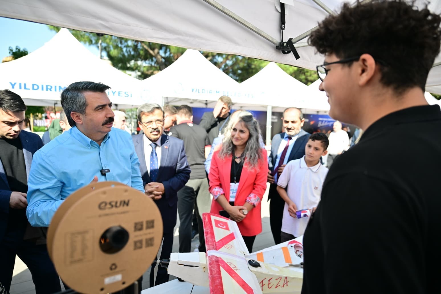 Bursa Bilim Şenliği BilimFest Yıldırım’da gerçekleşti, çocuklar robotik ve kodlama tanıdı