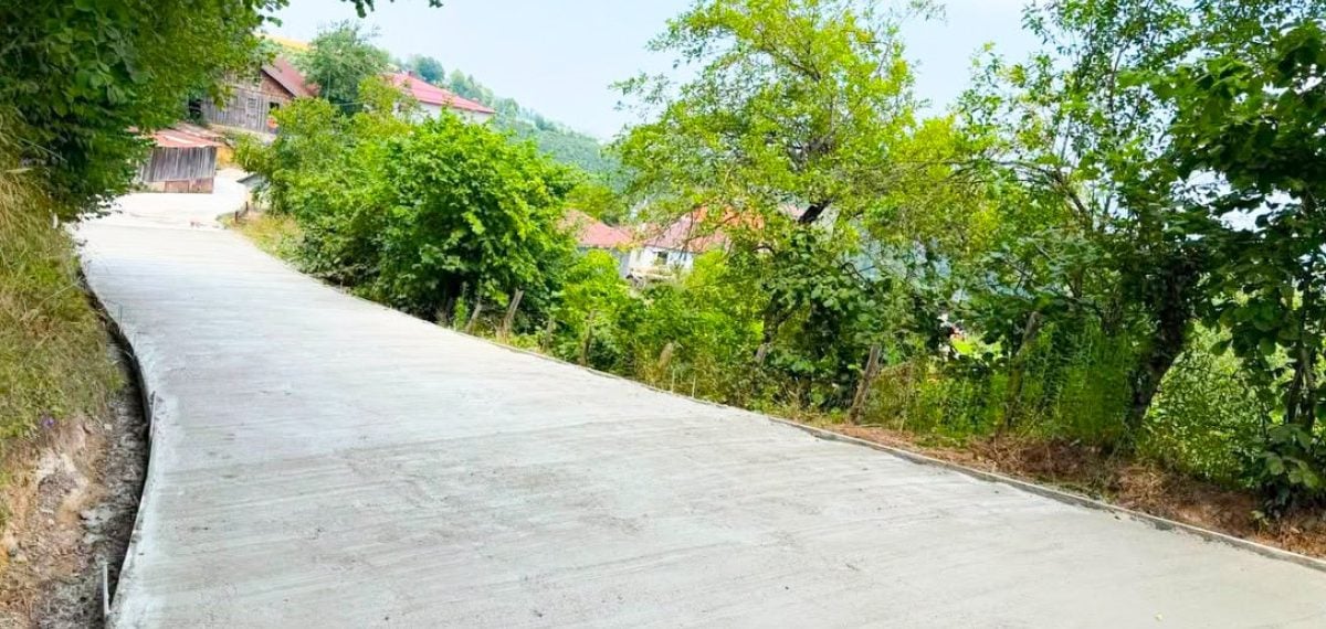 Canik’te öz kaynaklı yatırımlar sürüyor, 150 milyon TL kırsal yol yapıldı