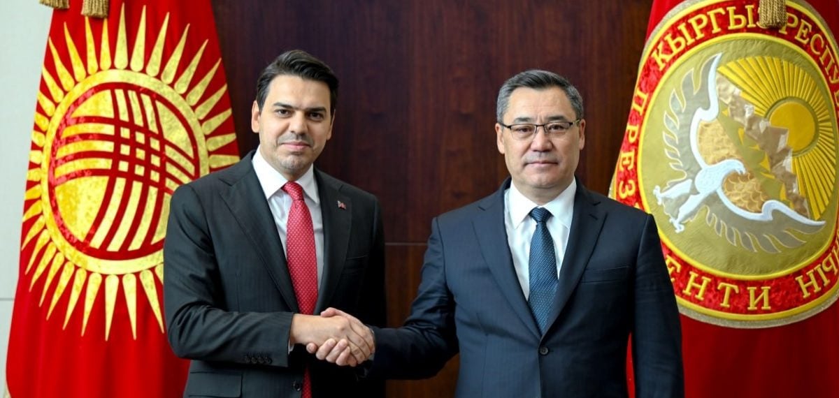 Caparov ile TİKA Başkanı Eren Bişkek’te işbirliğini güçlendirme çağrısında bulundu