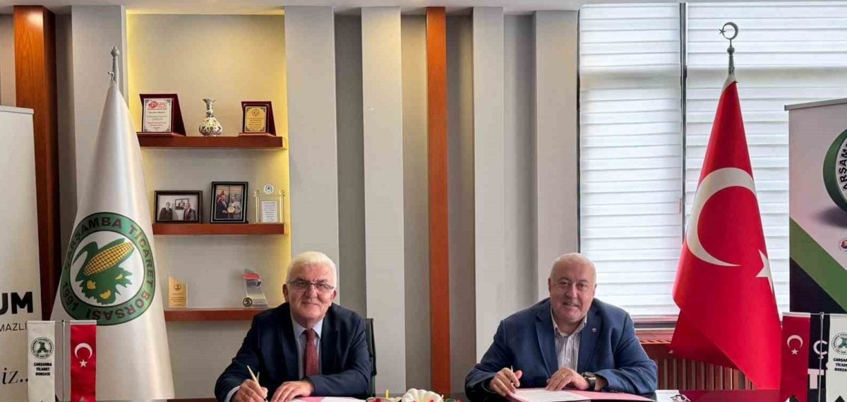 Çarşamba Ticaret Borsası ile OMÜ MYO arasında eğitim ve istihdam protokolü imzalandı