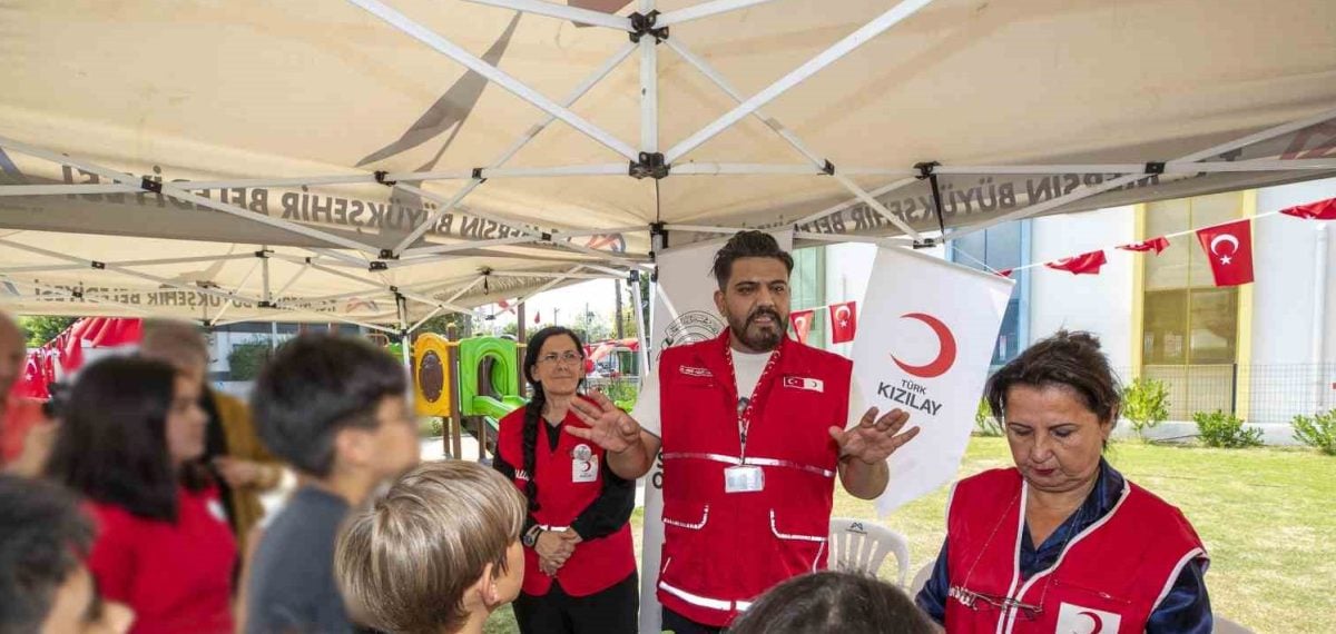 Çocuklara sağlık bilinci eğitimi verildi Toroslar ve Halkkent’te etkinlik düzenlendi