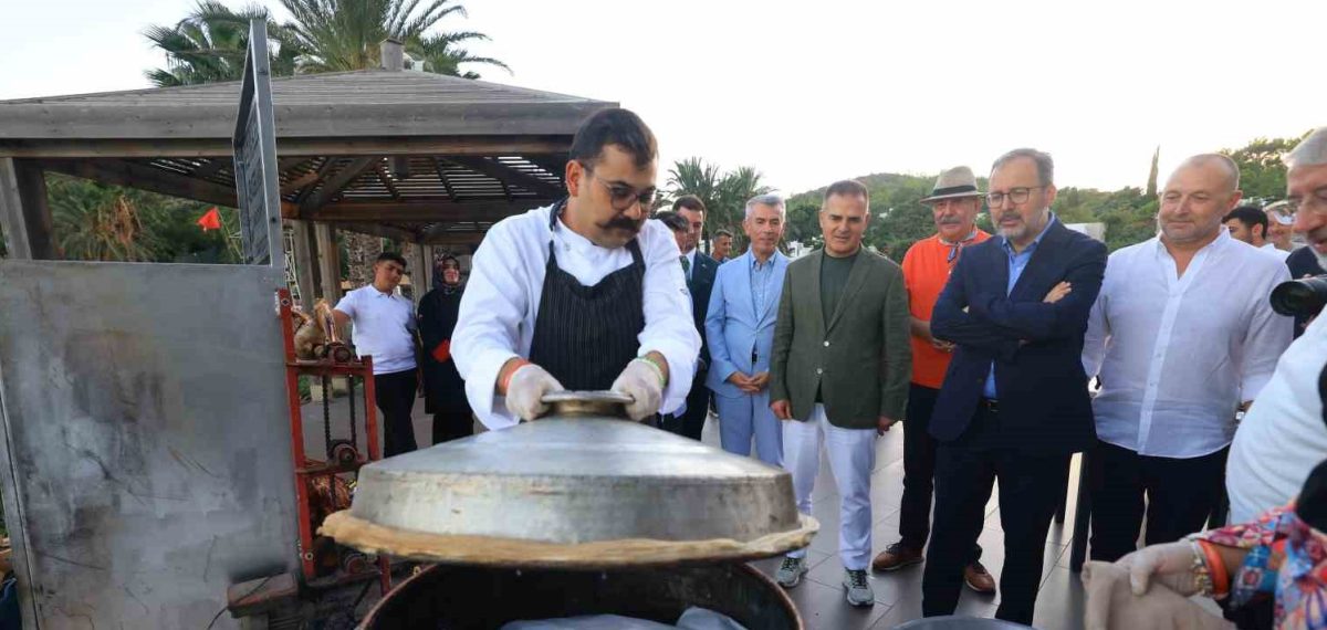 Çorum Lezzet Festivali Bodrum’da kurulan sofralarda tanıtıldı