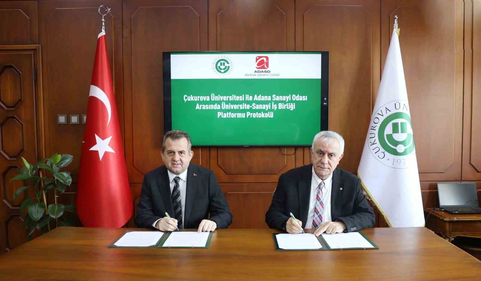 Çukurova Üniversitesi ile ADASO akademi‑sanayi iş birliği platformu kurdu