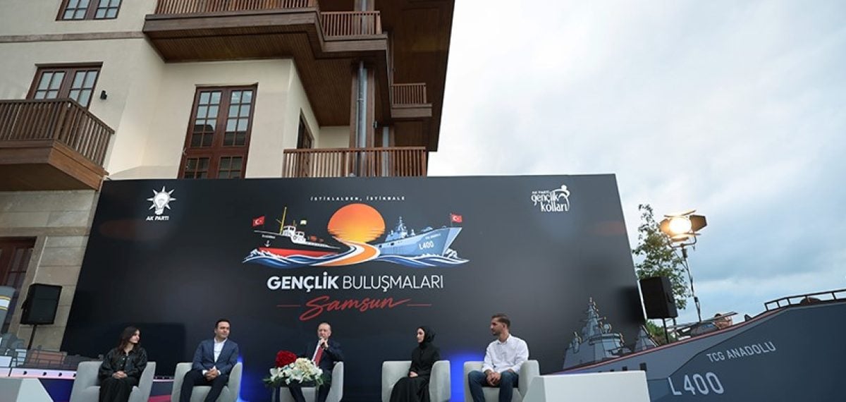 Cumhurbaşkanı Erdoğan Petek Genç’te gençlerle buluştu, proje öne çıktı