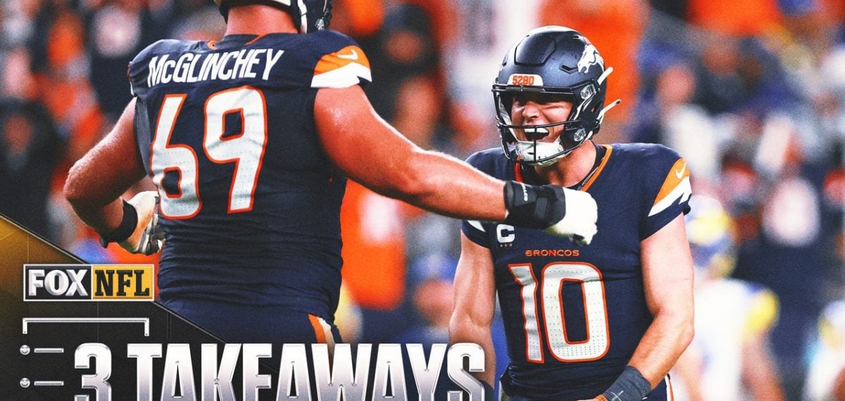 Denver Offense Comes Alive In Second Half: 3 Takeaways From Broncos Win Over Rams