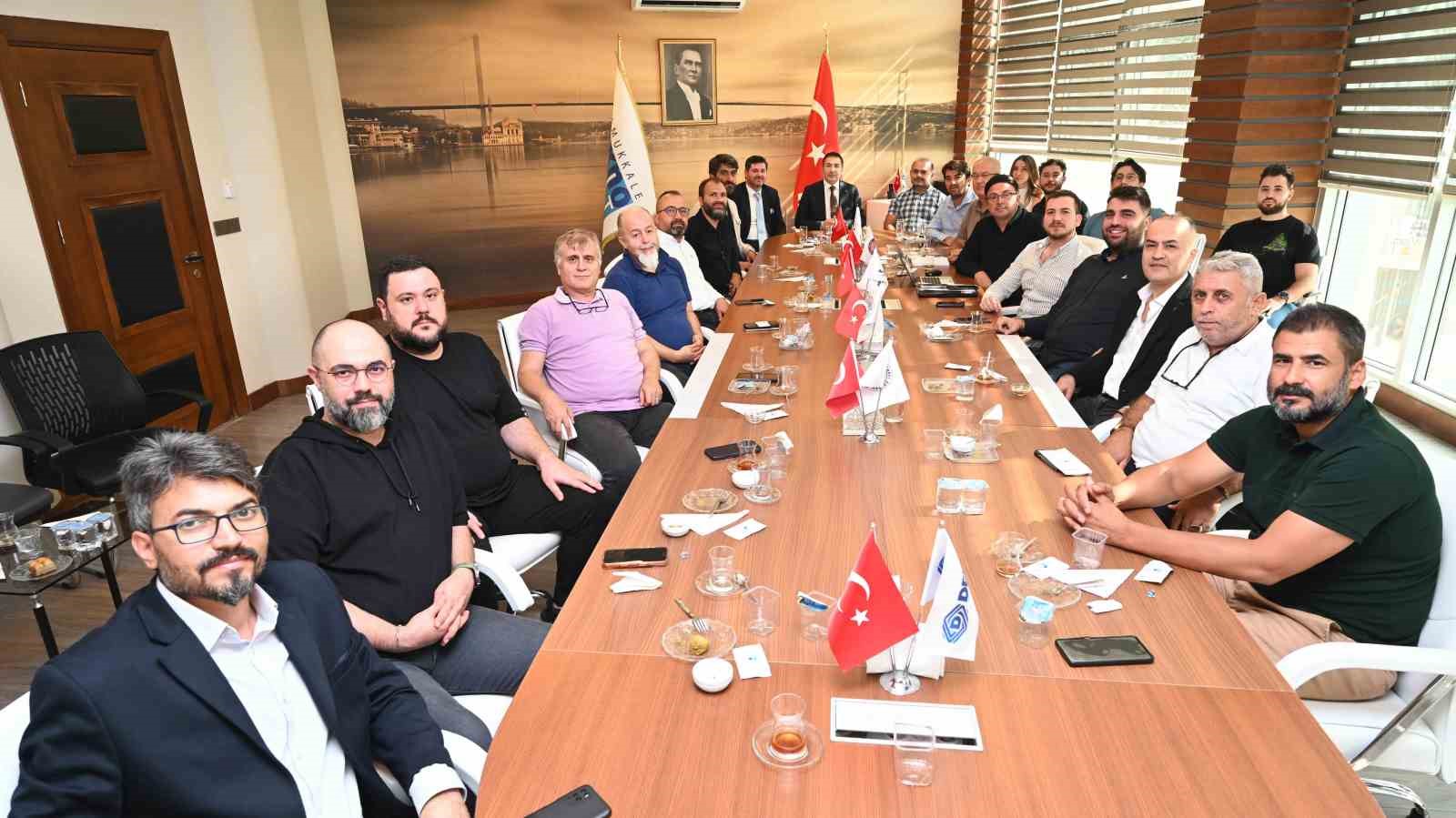 DTO Başkanı Erdoğan TEKMER projesini anlattı, teknokent firmalarıyla görüştü