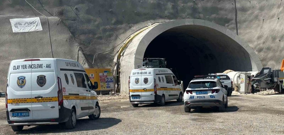 Dülük Tüneli inşaatında iskele çökmesi: 1 işçi öldü, 5 yaralı