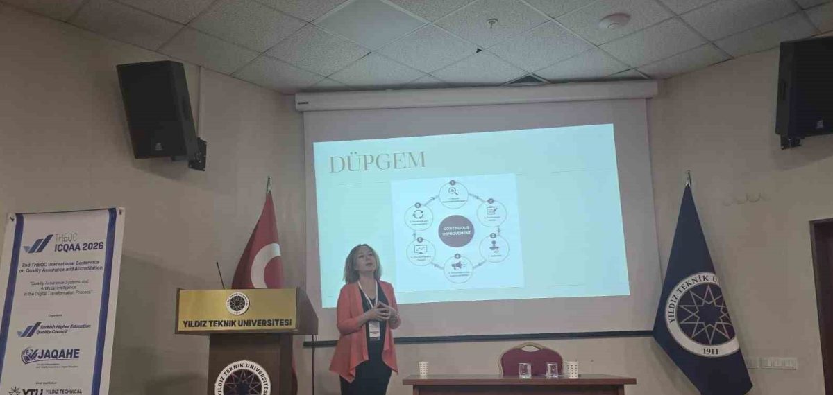 DÜPGEM modeli uluslararası konferansta örnek uygulama olarak sunuldu