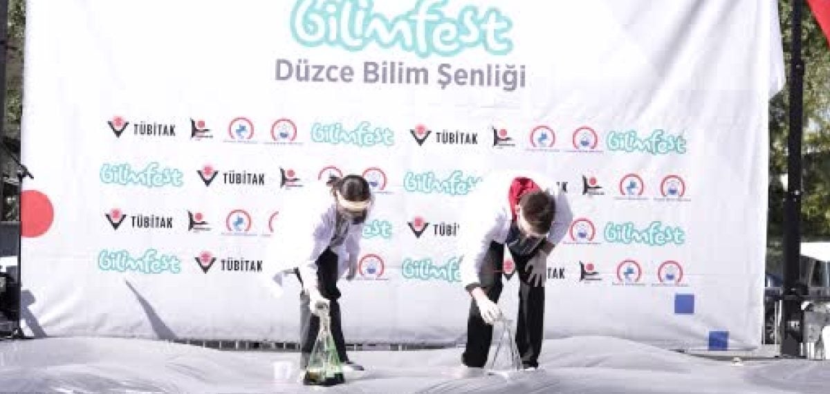 Düzce Bilim Şenliği üç gün boyunca 6 bin 500 kişiye ulaştı