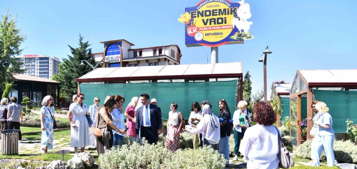 Endemik Vadi ve Ankara Kedisi tesisi, büyükelçi eşlerini ağırladı