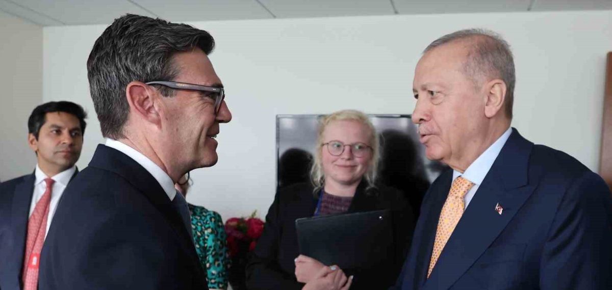 Erdoğan, New York’ta İngiltere Başbakanı Andy Burnham ile görüştü
