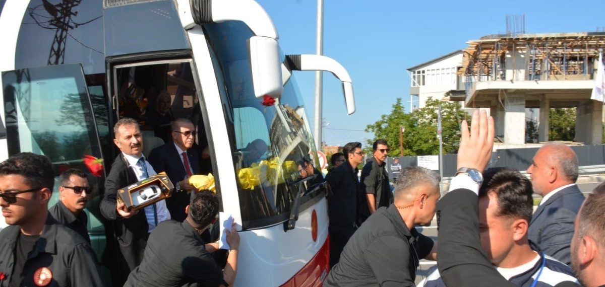 Erdoğan Samsun’da coşkuyla karşılandı, Canik’in sağlık yatırımı vurgulandı