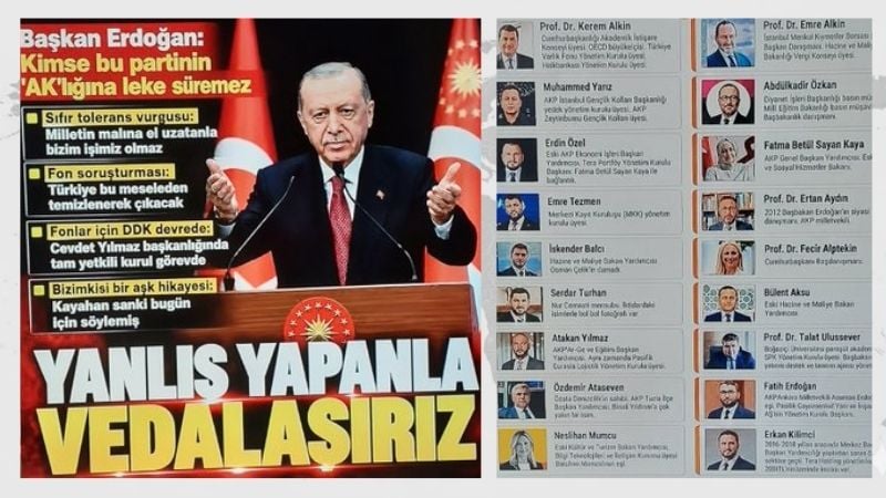 Erdoğan’dan fon soruşturması mesajı: Yanlış yapanla vedalaşırız