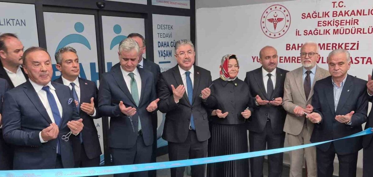 Eskişehir’de BAHAR Merkezi açıldı rehabilitasyon hizmeti başladı