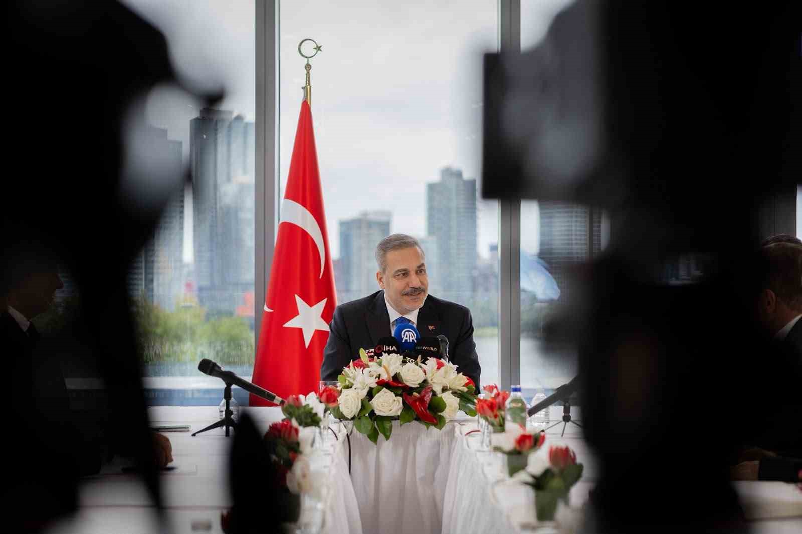 Fidan: BM’de Gazze vurgusu ve çok taraflı diplomasiyle somut sonuçlar elde edildi