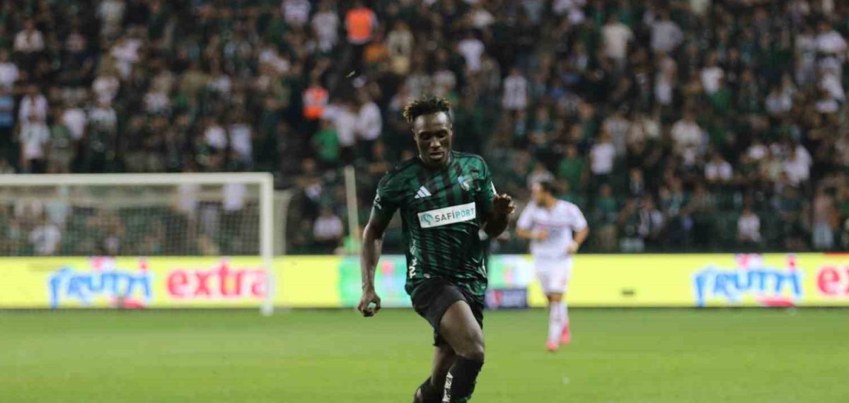 Florian Aye’nin golüyle Kocaelispor ilk yarıyı 1-0 önde tamamladı