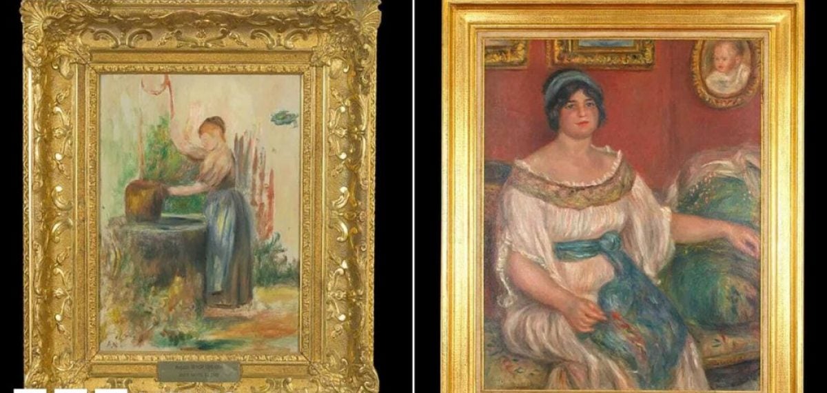 Four Renoir paintings stolen from Cagnes-sur-Mer museum, two recovered