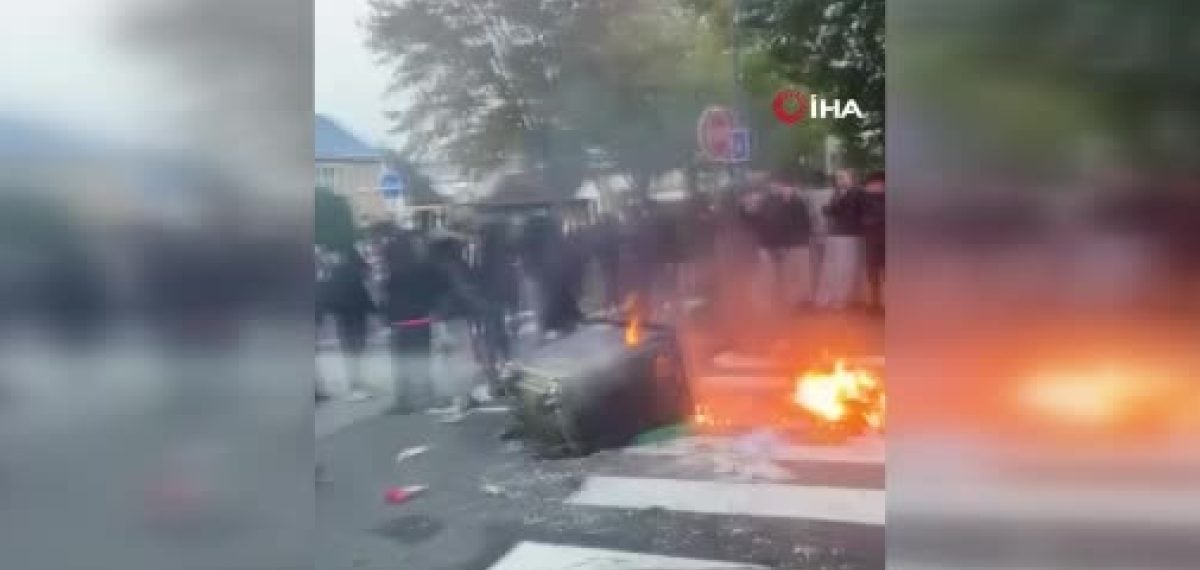 Fransa’da lise protestoları yayılıyor yaralı ve gözaltı sayısı artıyor