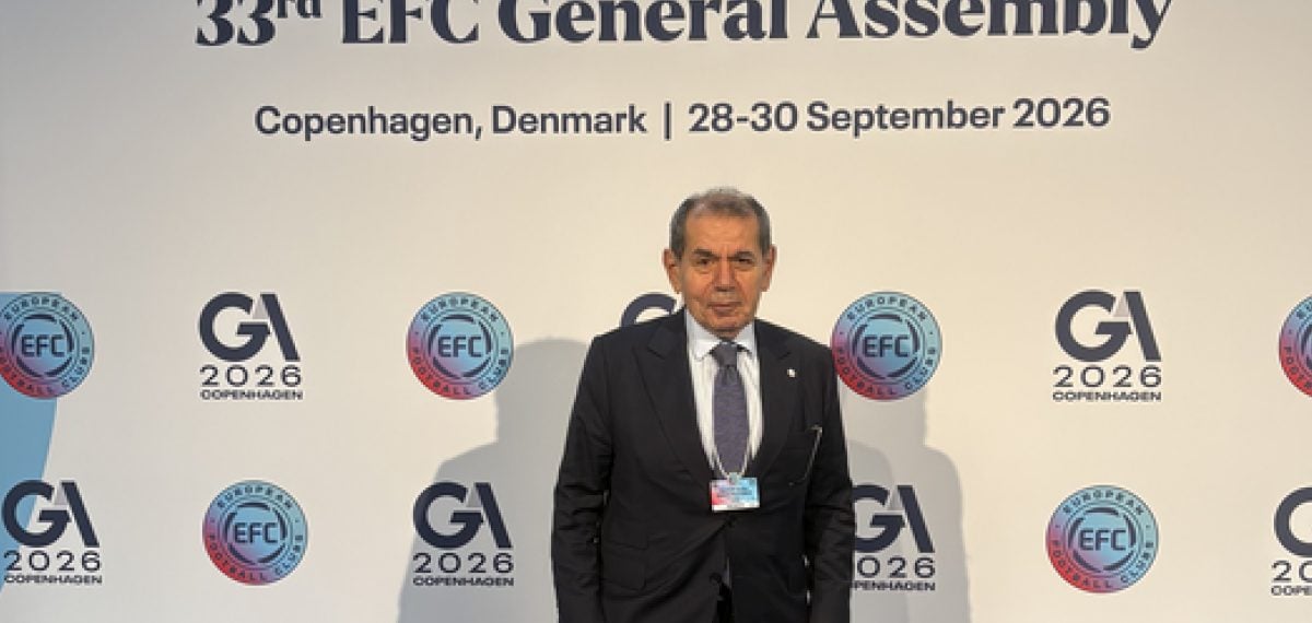 Galatasaray Spor Kulübü Başkanı Dursun Aydın Özbek, EFC Yönetim Kurulu Üyesi oldu