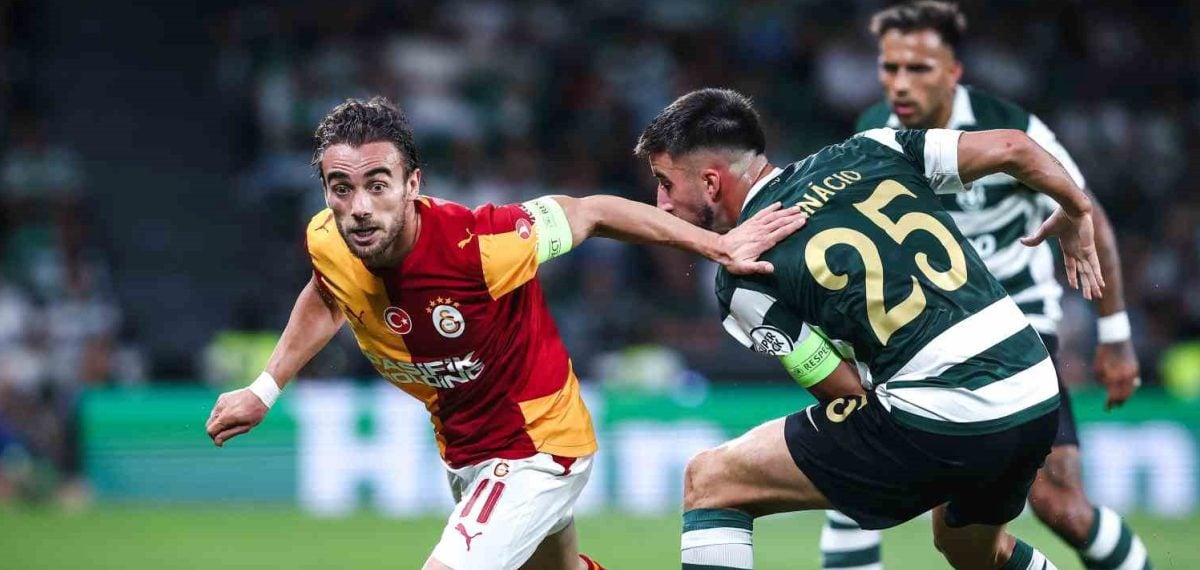 Galatasaray, Sporting deplasmanında 1-1 berabere kaldı