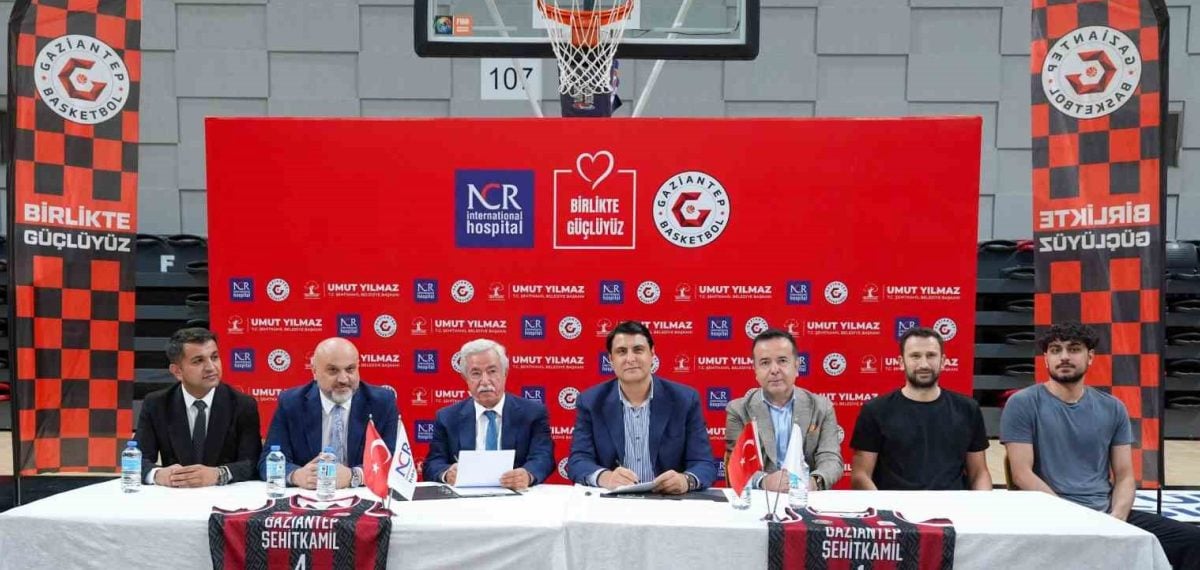 Gaziantep Basketbol’a NCR International Hospital’dan sağlık sponsorluğu