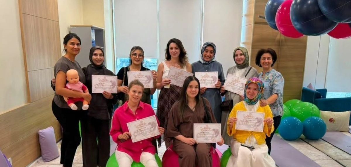 Gebe Okulu mezunlarını verdi – 3 haftalık eğitim sertifikayla sonlandı