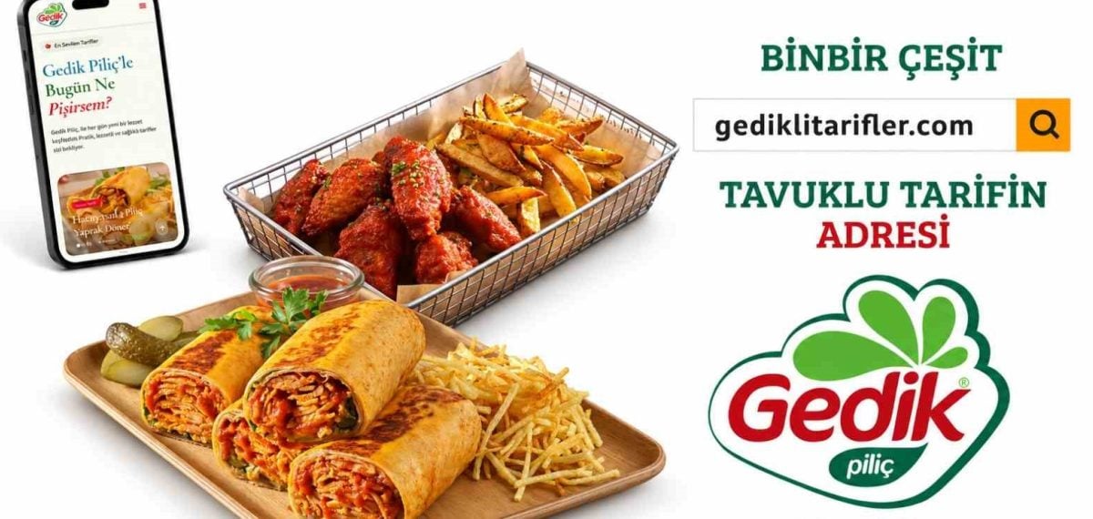 Gedik Piliç, yalnızca tavuk tariflerine odaklanan yeni platformu tanıttı