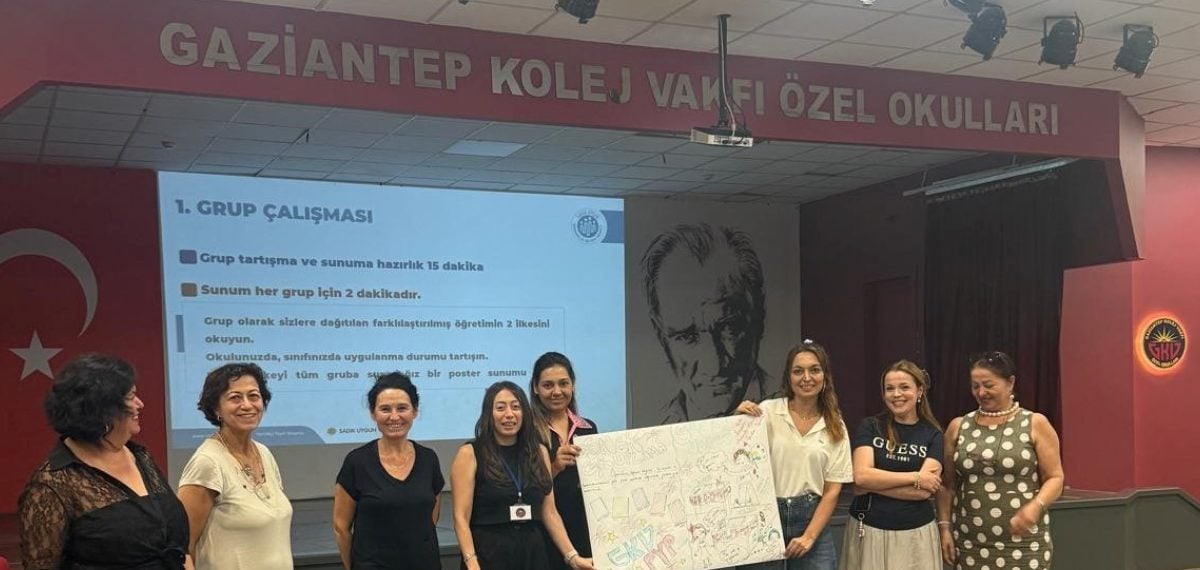 GKV öğretmenlerine IB PYP kapsamında farklılaştırılmış eğitim atölyesi