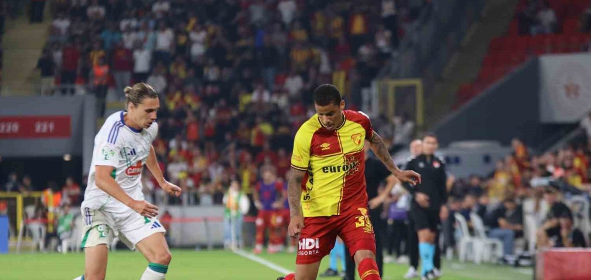 Göztepe ile Çaykur Rizespor 2-2 berabere kaldı, Efkan penaltıyla eşitledi