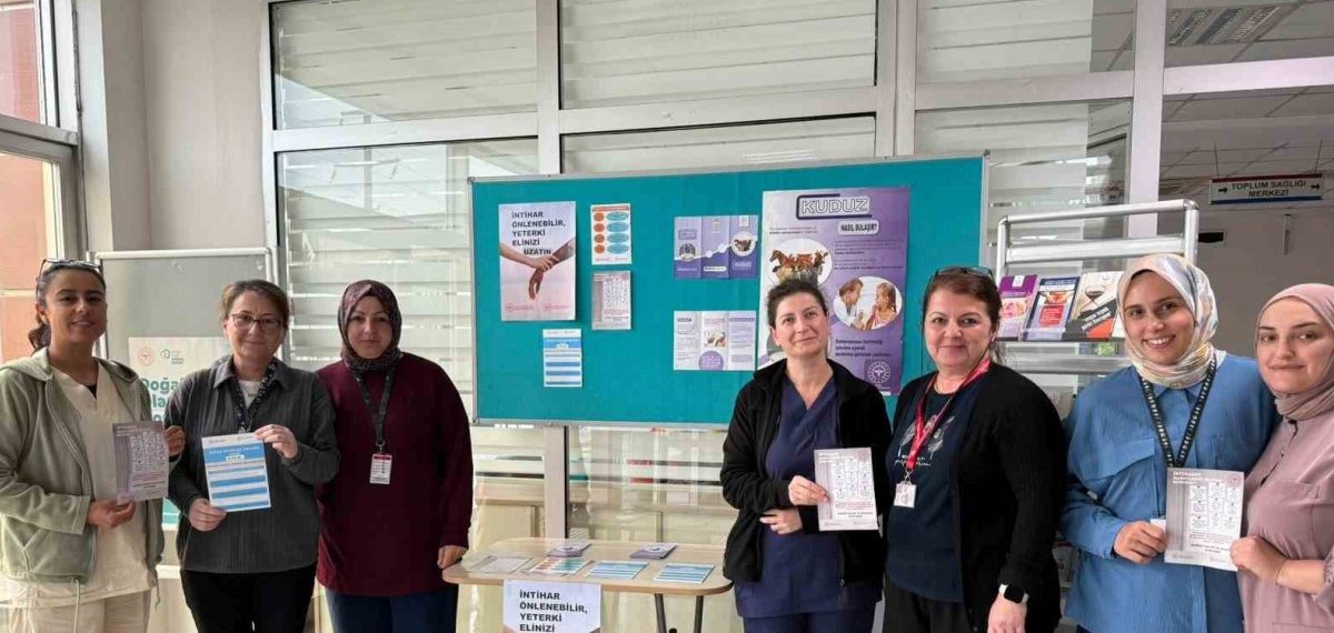 Gümüşova ve Çilimli’de prostat ve ruh sağlığı için bilgilendirme stantları kuruldu