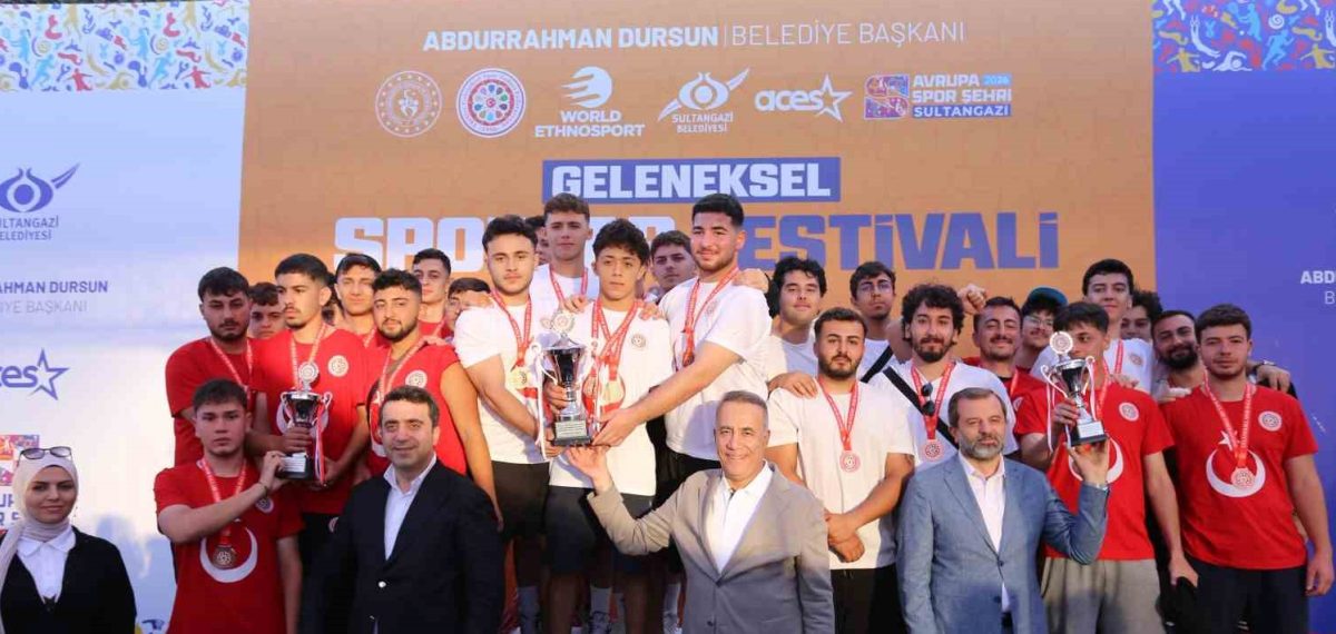 Gürsu Belediyespor halat çekme şampiyonu oldu, mas güreşinde dereceler aldı
