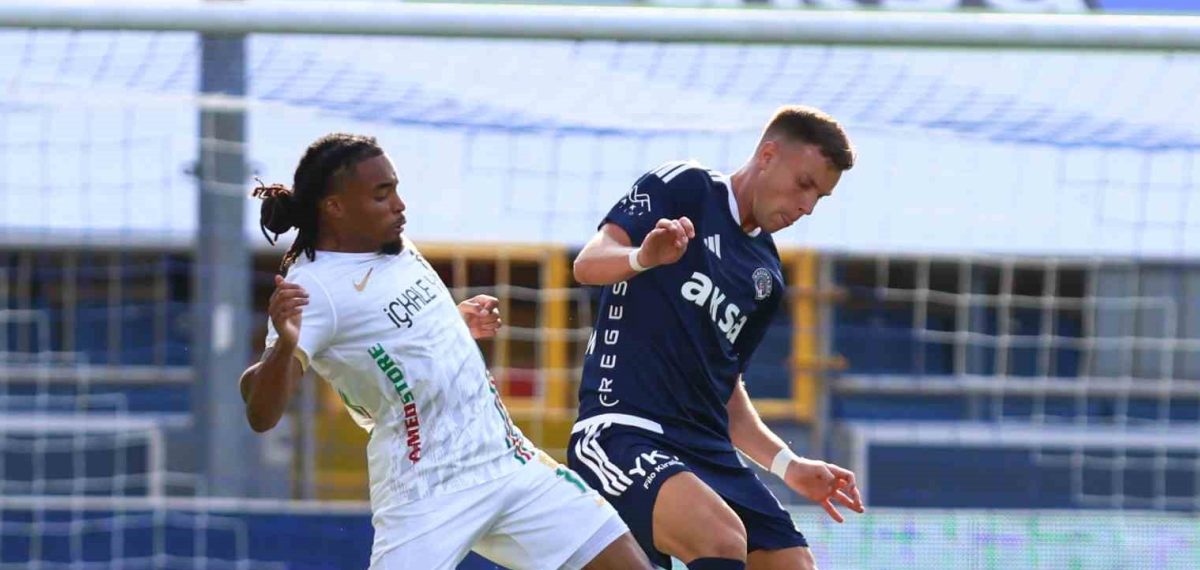 Güven Yalçın’ın golüyle Kasımpaşa ilk yarıyı 1-0 önde tamamladı