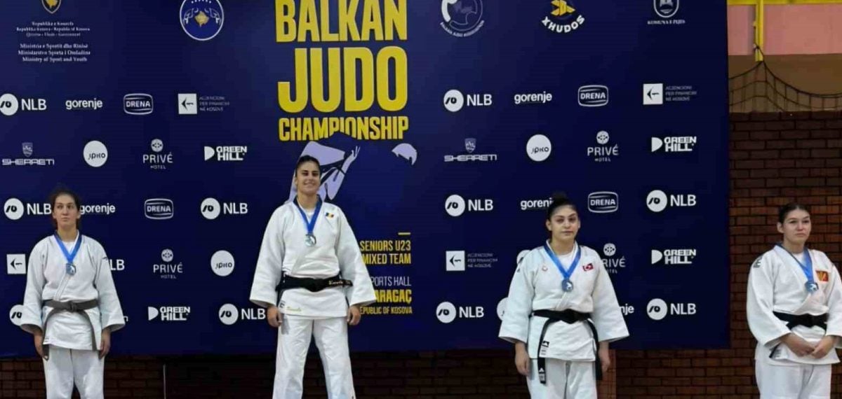 Hira Nur Turgut Kosova 23 Yaş Altı Balkan Judo Şampiyonası’nda 2 Madalya Kazandı