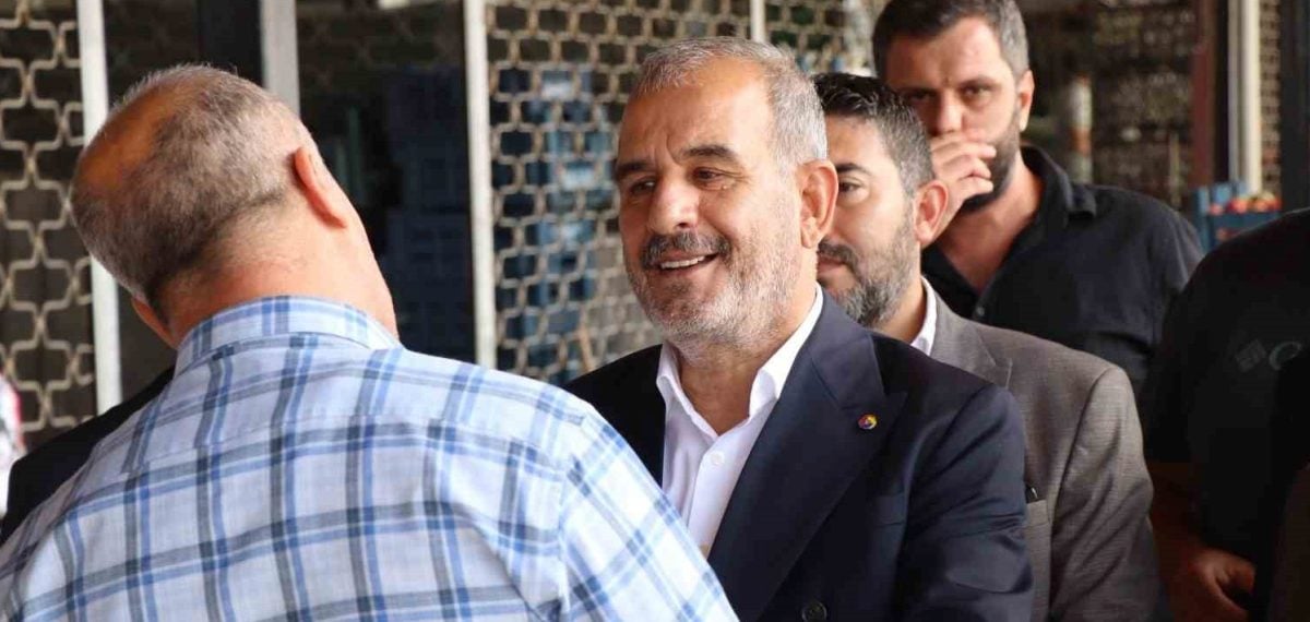 İdris Alan, Sebze Hali esnafını ziyaret etti ve talepleri dinledi