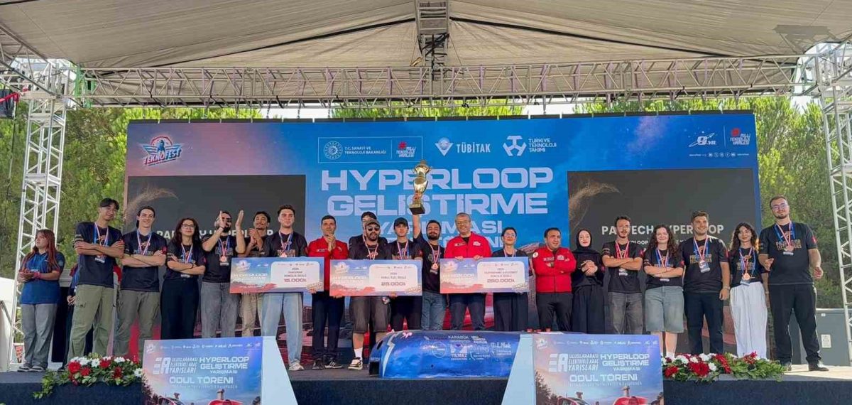 Karabük Üniversitesi PARTECH Hyperloop Takımı TEKNOFEST 2026’da Türkiye ikincisi oldu