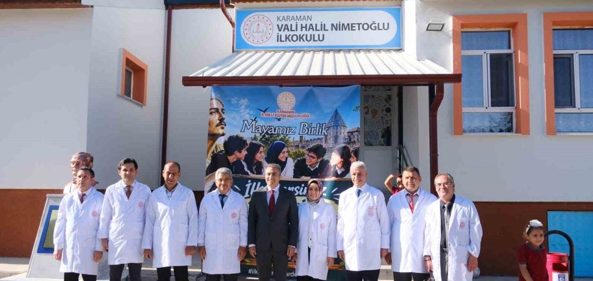Karaman’da 50 bin 750 öğrenci yeni eğitim-öğretim yılının ilk ders zilini çaldı