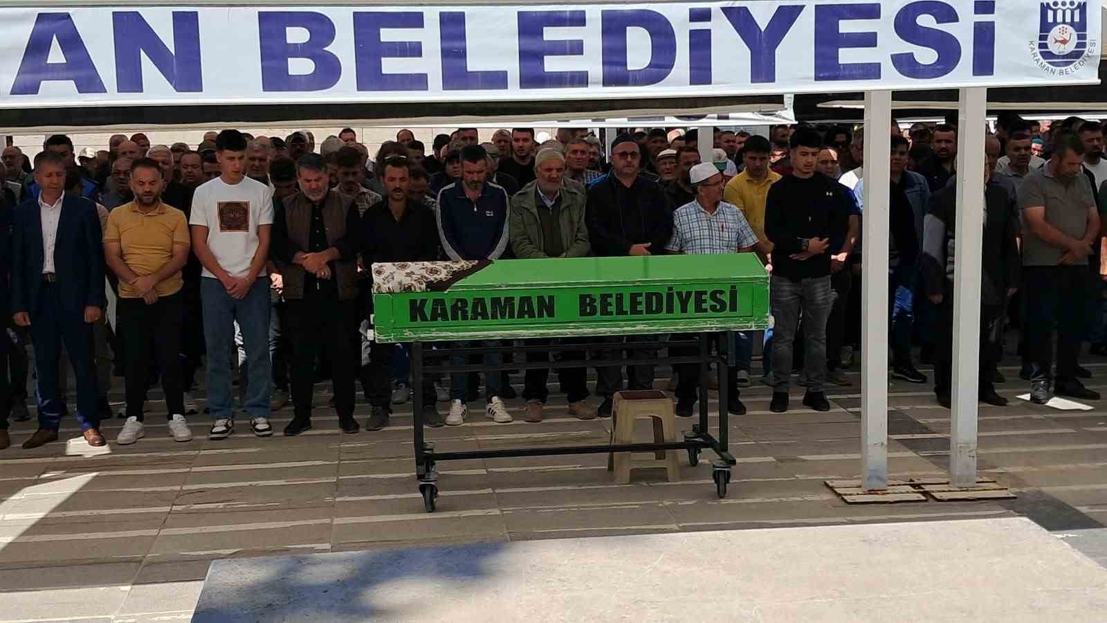 Karaman’da evlerinde ölü bulunan karı-koca defnedildi, soruşturma sürüyor