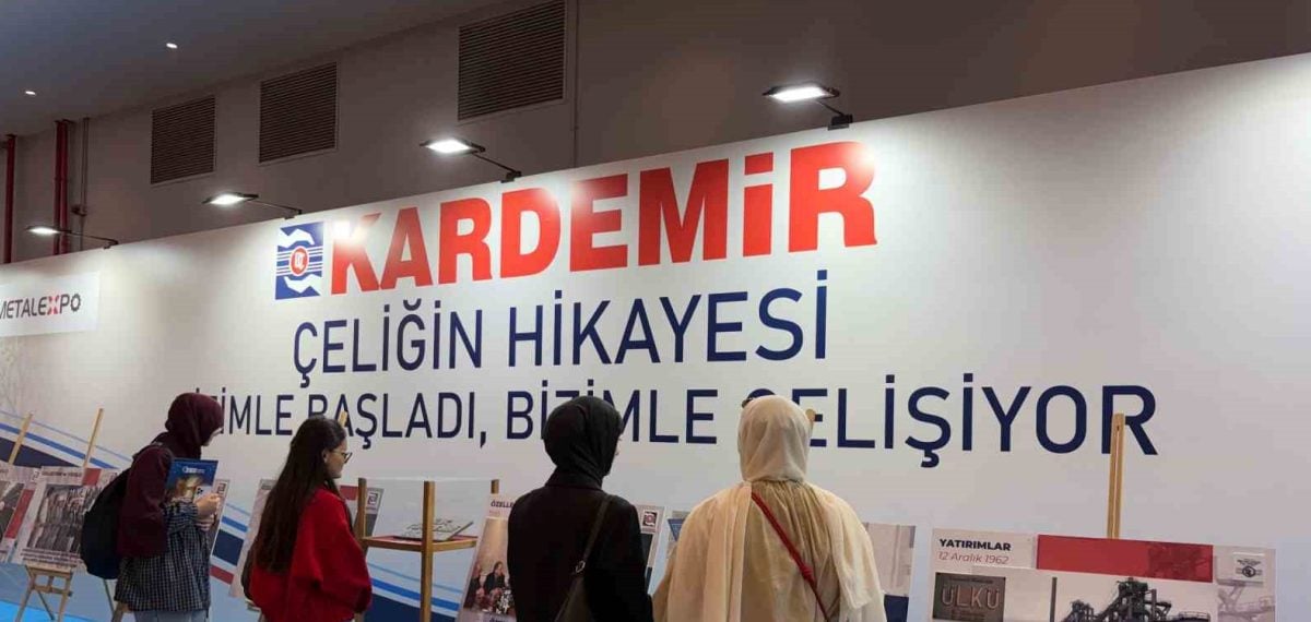 KARDEMİR MetalExpo’da geniş ürün yelpazesini ve yeni çelik kalitelerini tanıttı