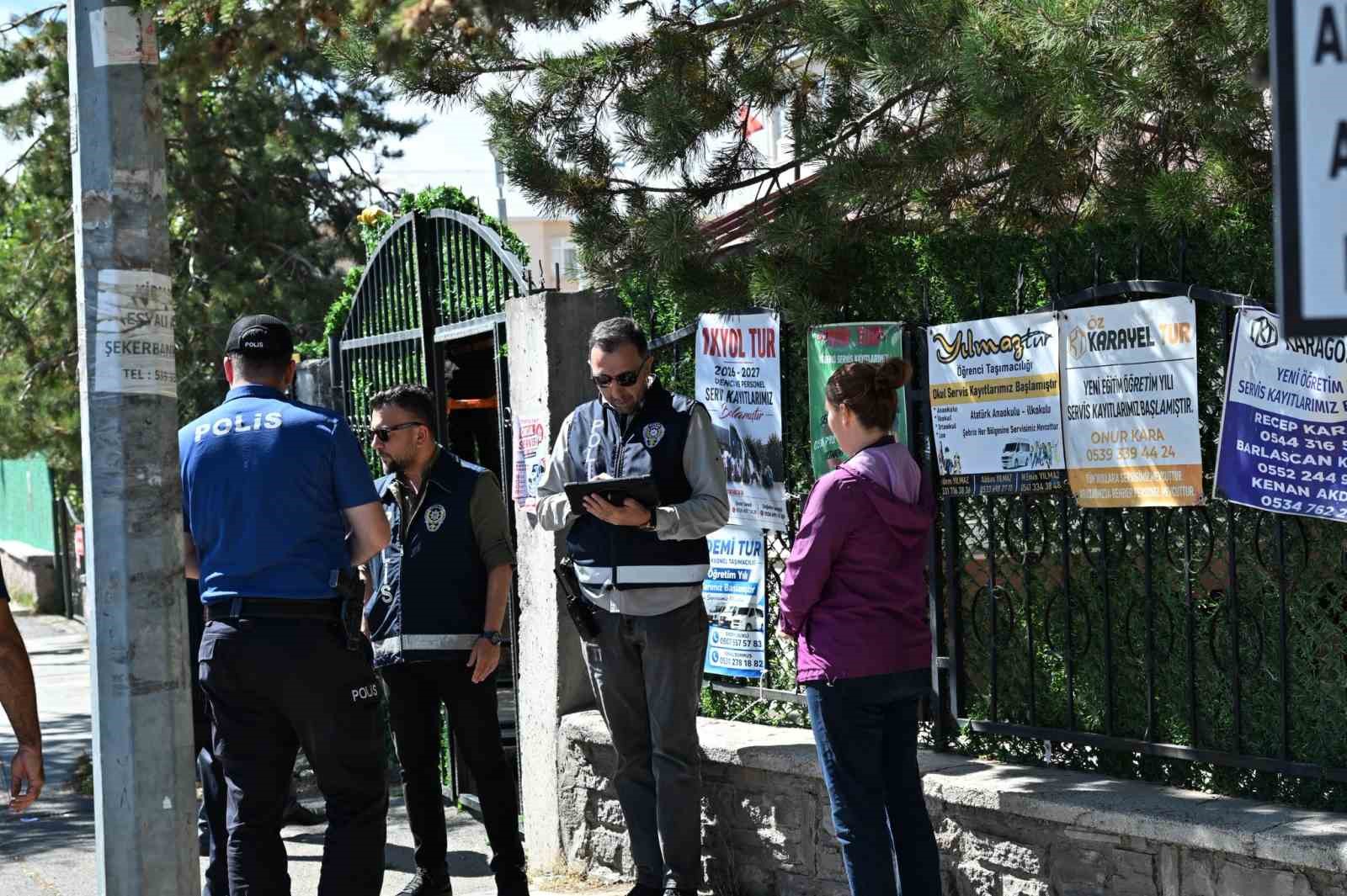 Kars’ta okul çevreleri ve servisler emniyet ekiplerince denetlendi